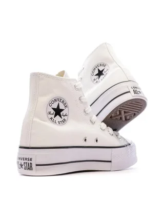 Baskets Blanches Femme Converse Chuck Taylor All Star Platform 7