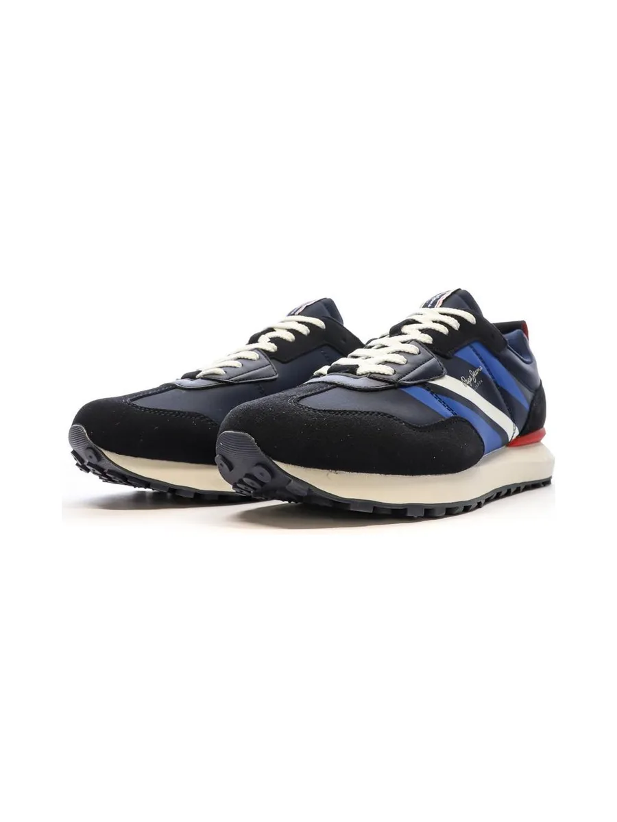 Baskets Marine/Noir Homme Pepe Jeans Foster 6