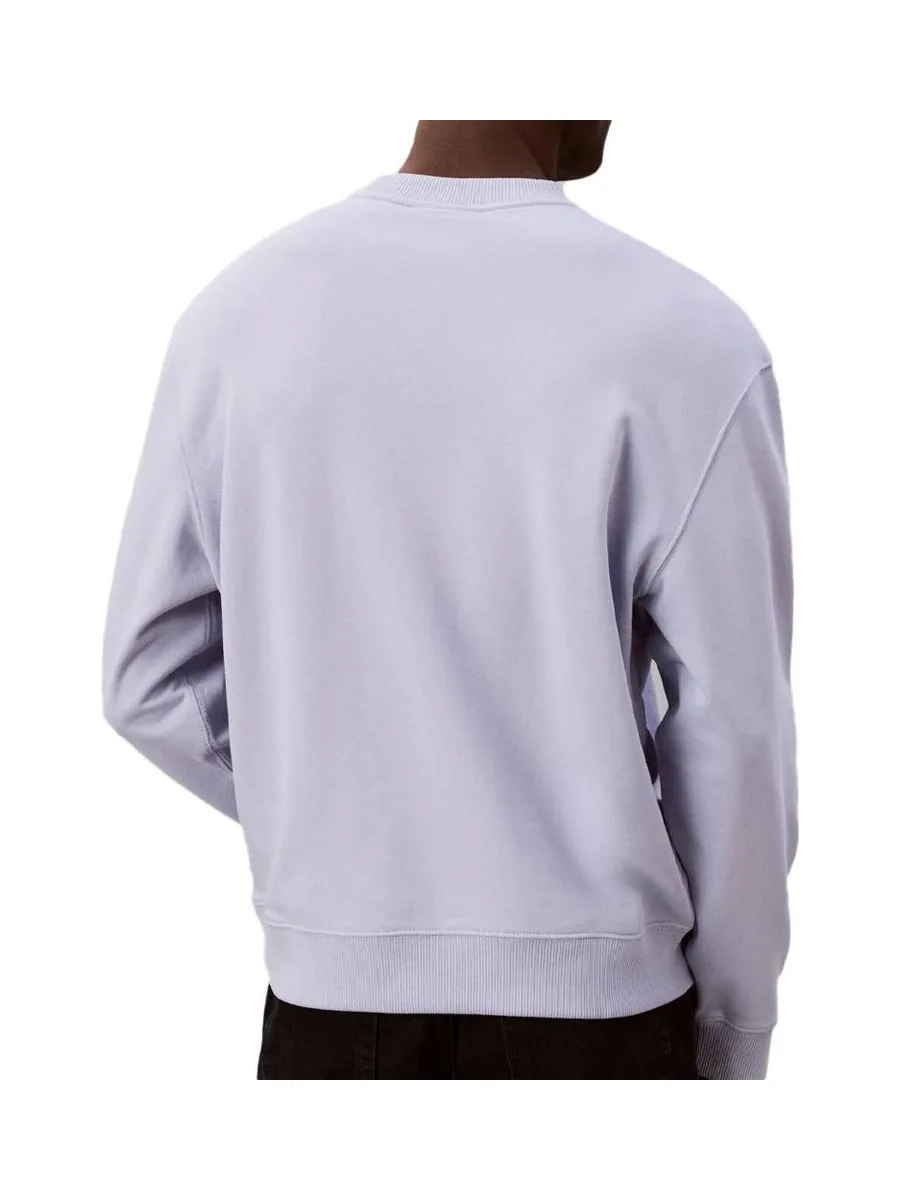 Sweat Bleu Homme Calvin Klein Jeans 350terry Mono 3