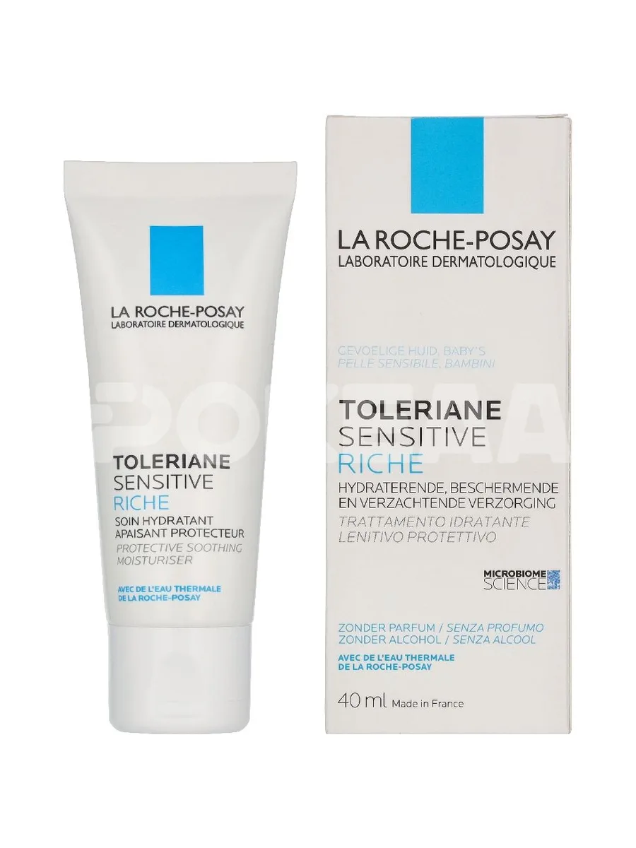 LRP Toleriane Sensitive Rich Cream 40ml - Alcohol Free 1