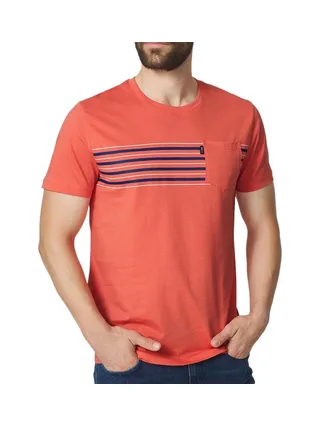 T-Shirt Rouge Homme TBS Recif 1