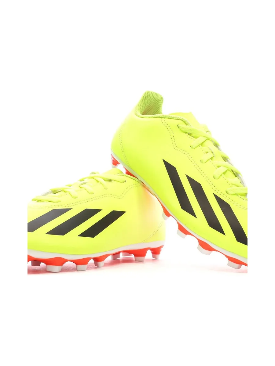Chaussures de Foot Jaunes Junior Adidas X Crazyfast FxG 7