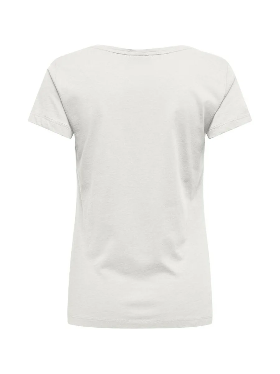 T-Shirt Blanc Femme JDY Paris 3