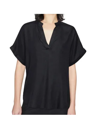 Blouse Noire Femme Vero Moda Easy Joy 10297345 1