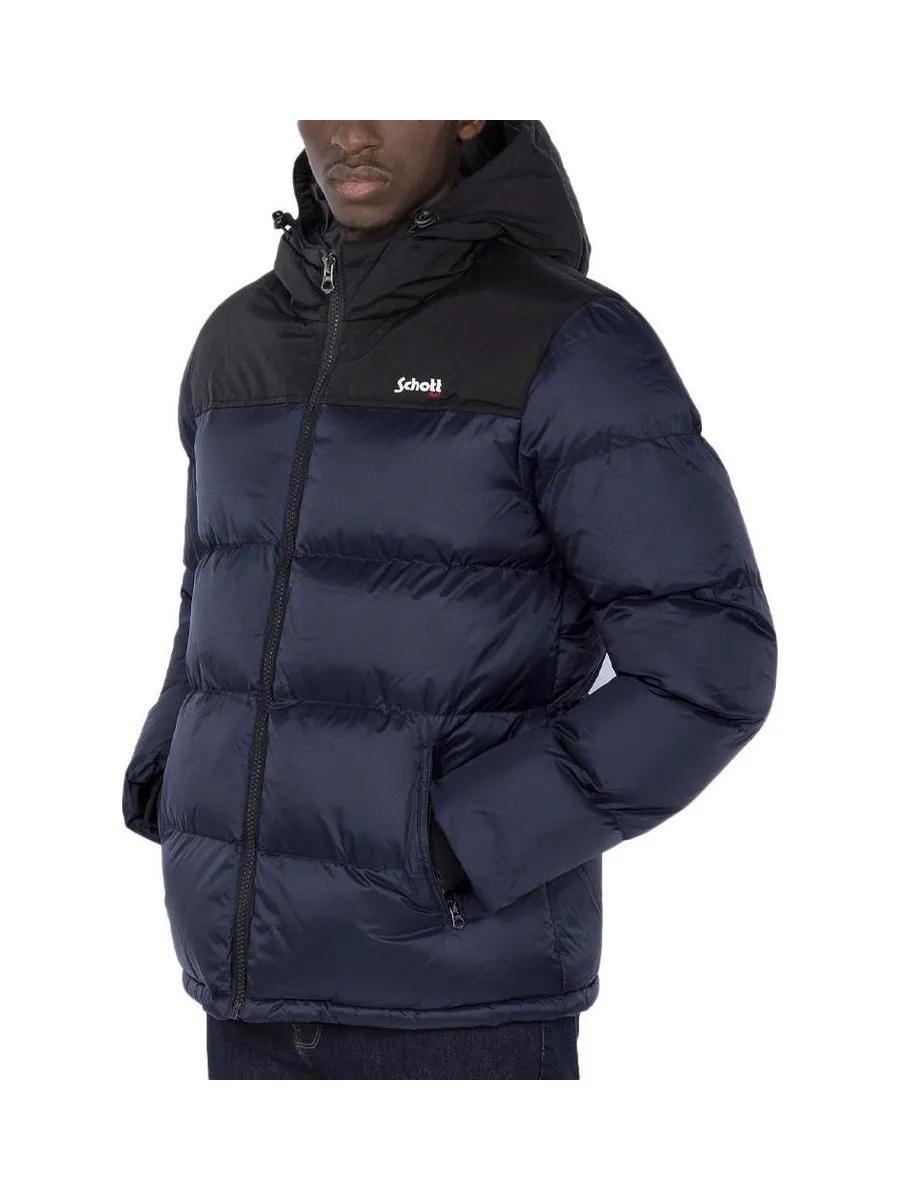 Doudoune Marine Homme Schott Utah2 2