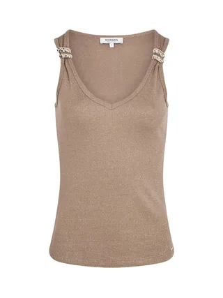 Débardeur Beige Femme Morgan DNOEMI 3