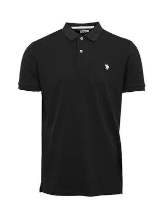 Polo Noir Homme US Polo ASSN KING 1