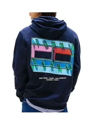 Sweat Marine Homme Tommy Hilfiger Tjm Flag 2