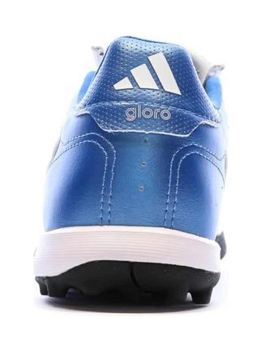 Chaussures de Foot Blanc/Bleu Homme Adidas Copa Gloro II TF 3