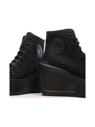 Baskets Noires Femme Converse Chuck 70 De Luxe Wedge 7