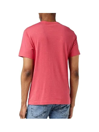 T-Shirt Rouge Homme Budweiser Label 2