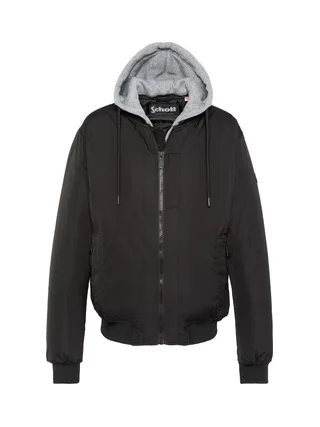 Blouson Noir Schott Pastron Amovible 1