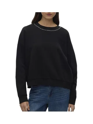 Pull Noir Femme Vero Moda Lotte 1