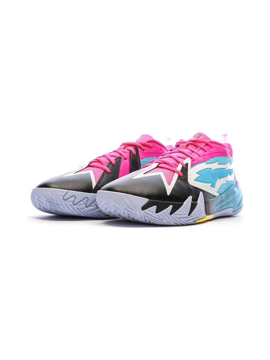 Chaussures de basketball Bleu/Rose Homme Puma Scoot Zeros 6