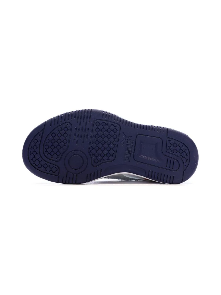 Baskets Bleu/Blanc/Rouge Garçon Puma Rebound 6
