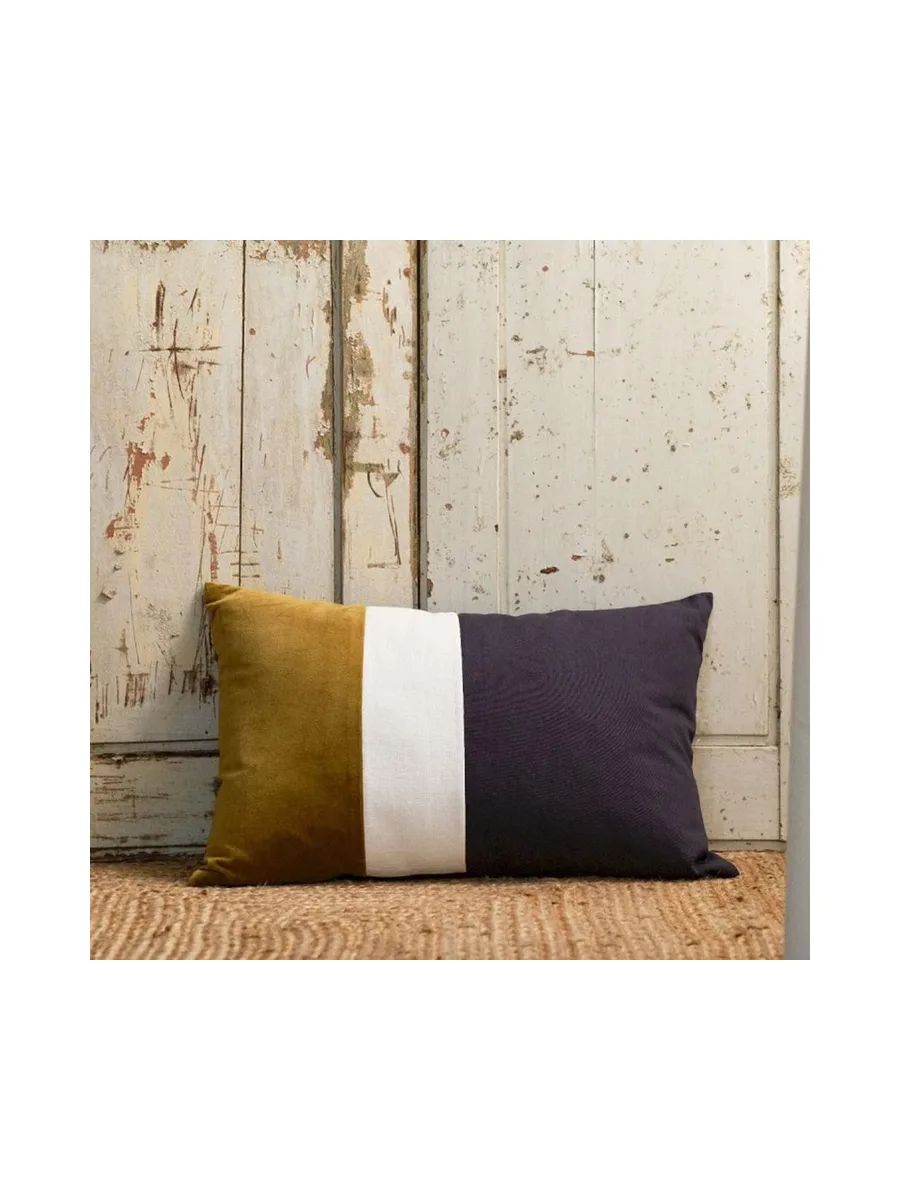 Coussin Ocre/Blanc/Marine Today 40/60 3