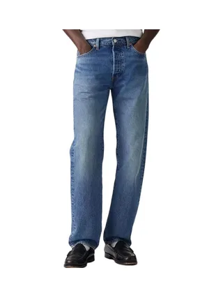 Jean Bleu Homme Levi's 501 Levis Original Fit Med 1