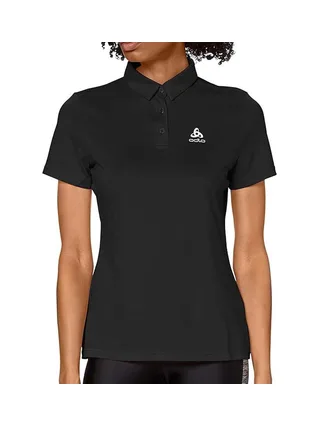 Polo Noir Femme Odlo Tina 1