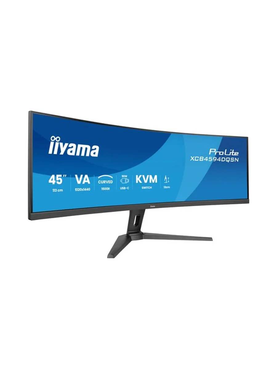 iiyama G-MASTER 45"LCD Curved Bus. UWQHD computer monitor 1