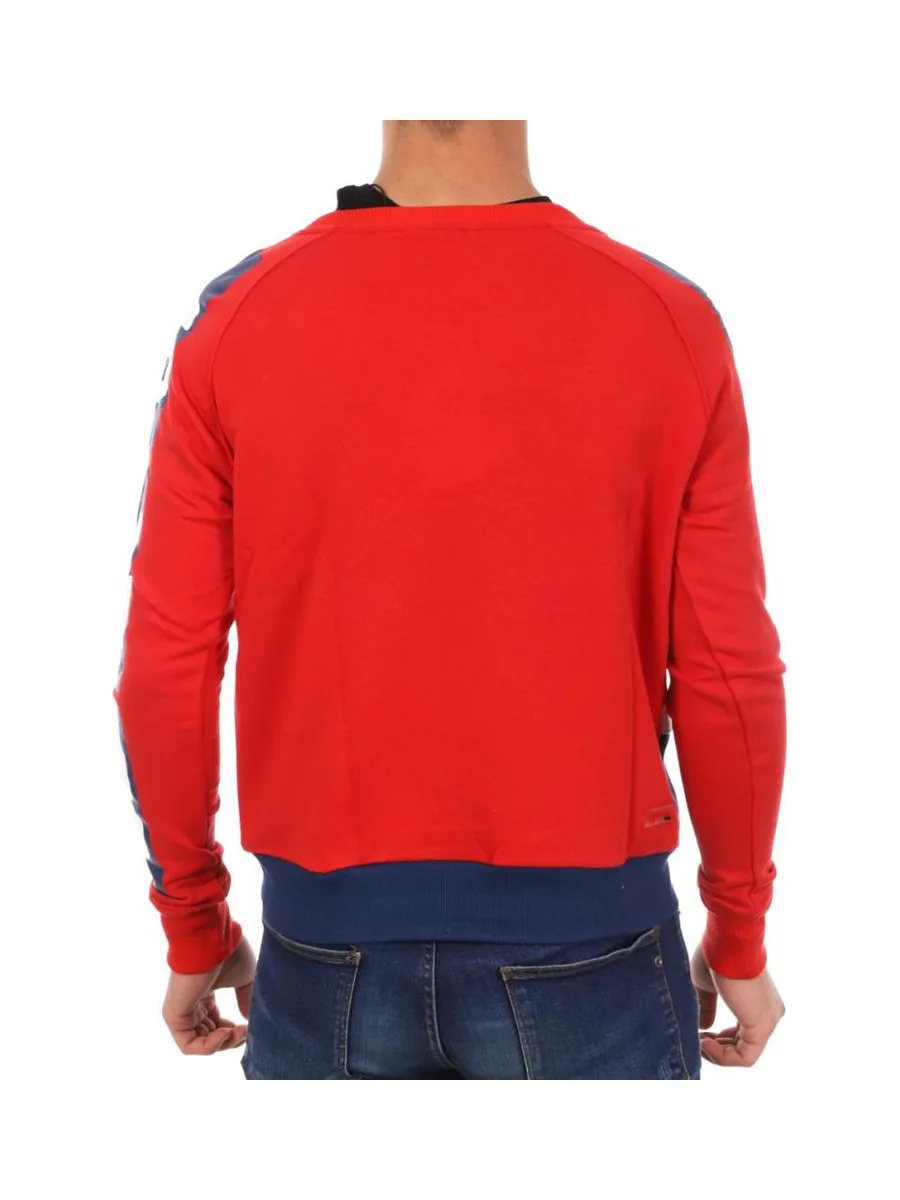 Sweat Rouge/Blanc/Bleu Homme Supreme Grip Ball 3