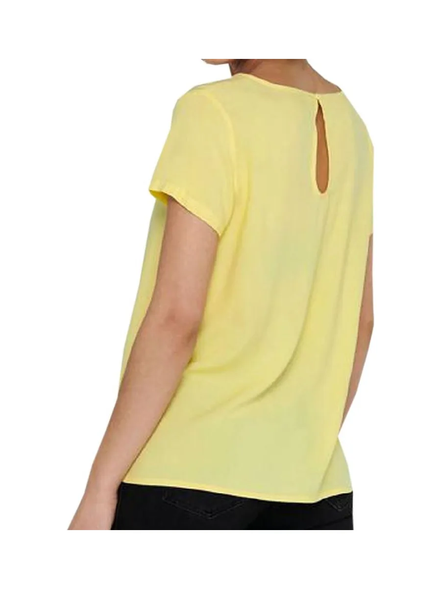 Top Jaune Femme Only First 3