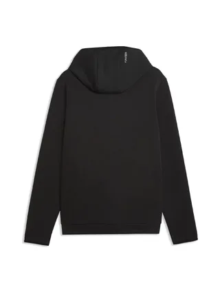 Sweat Zippé Noir Homme Puma Pumatech Full 2