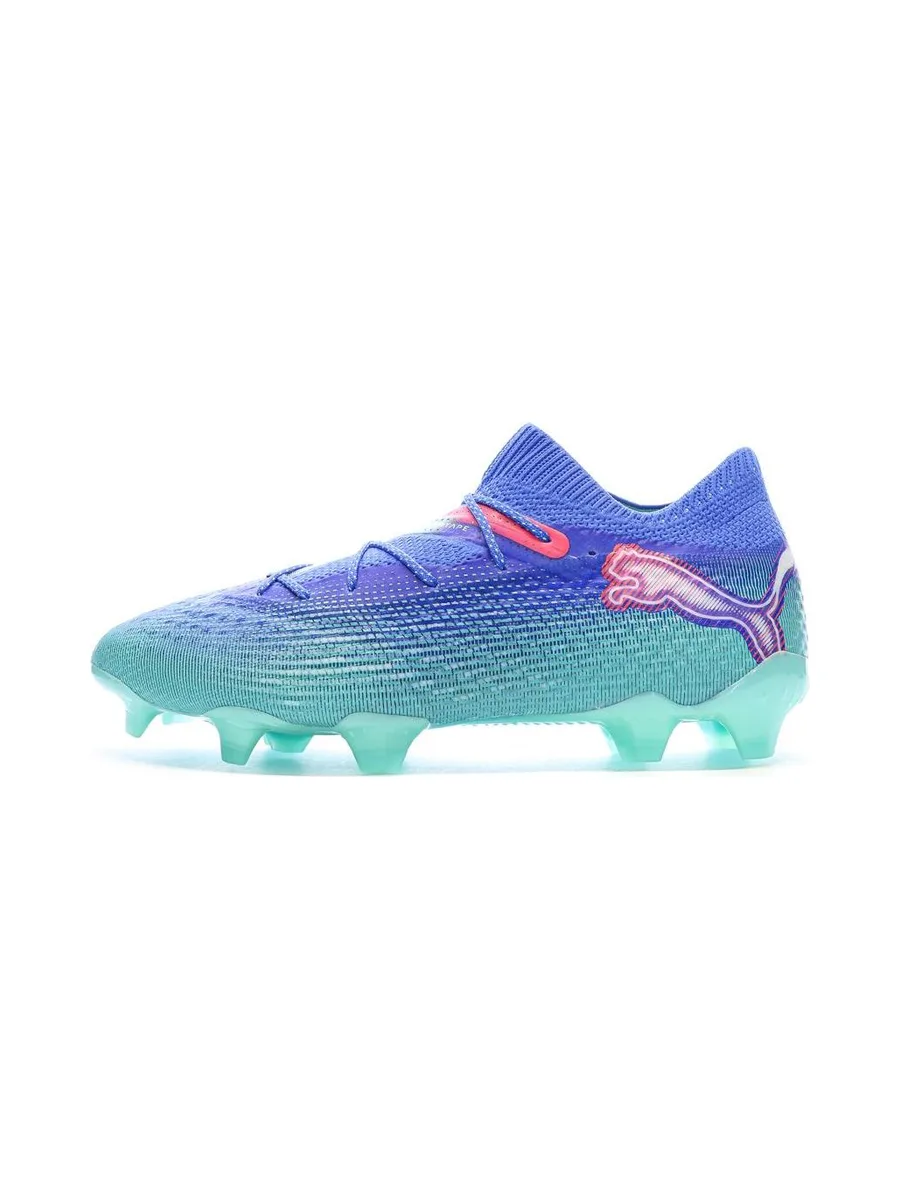 Chaussures de Foot Bleues Homme Puma Future 7 Ultimate FG/AG 2
