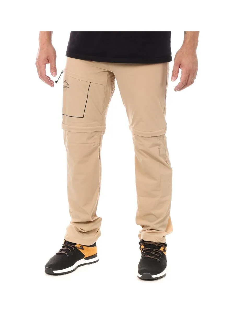 Pantalon en Toile Beige Homme Best Mountain 402 2