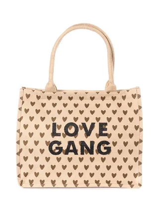 Sac de Plage Beige/Marron Gérard Pasquier Love 1