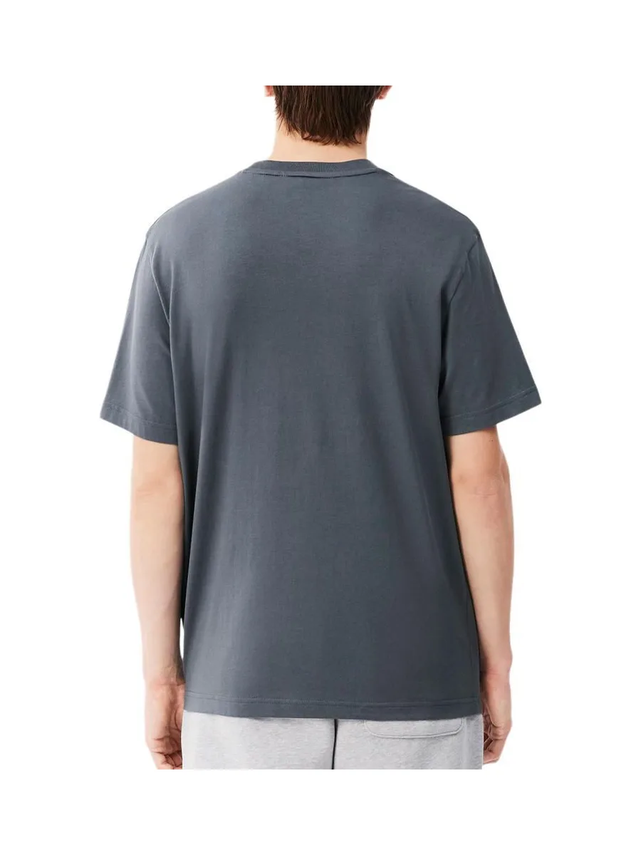 T-shirt Gris Anthracite Homme Lacoste TH73181 3