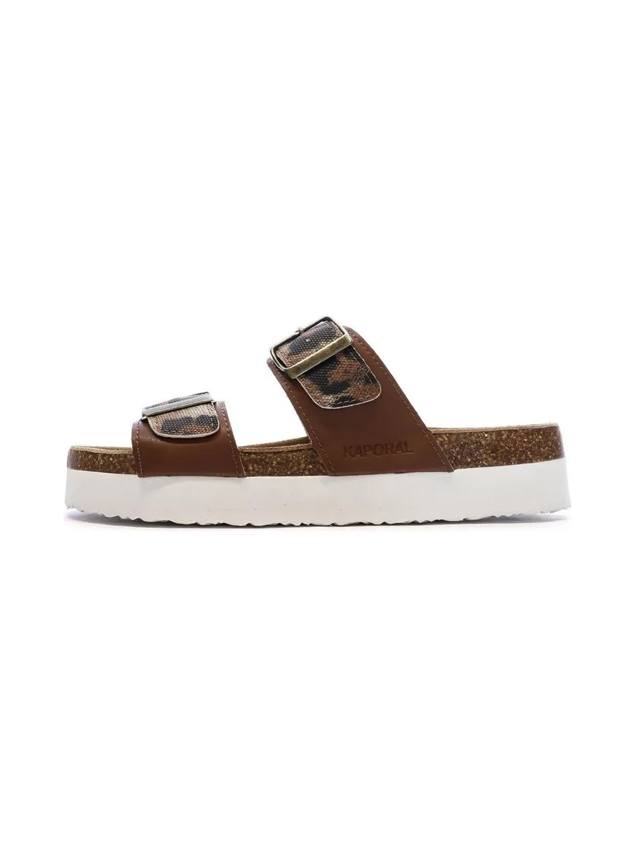 Sandales Marron Femme Kaporal Solinea 2