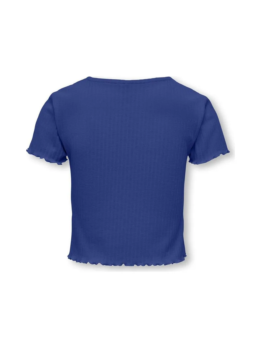 T-shirt Bleu électrique Fille Only Nella 3