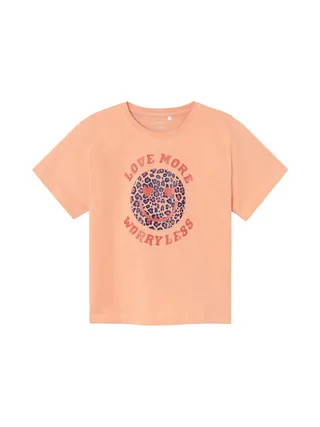 T-shirt Orange Fille Name it Nyla 1