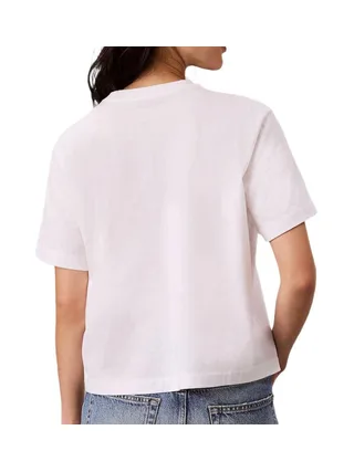 T-shirt Rose Femme Calvin Klein Jeans Boxy 2