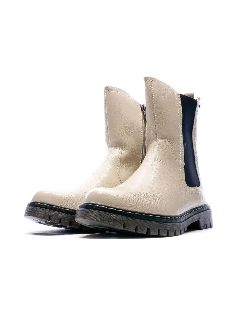 Bottines Beige Femme Relife Jeklore 7