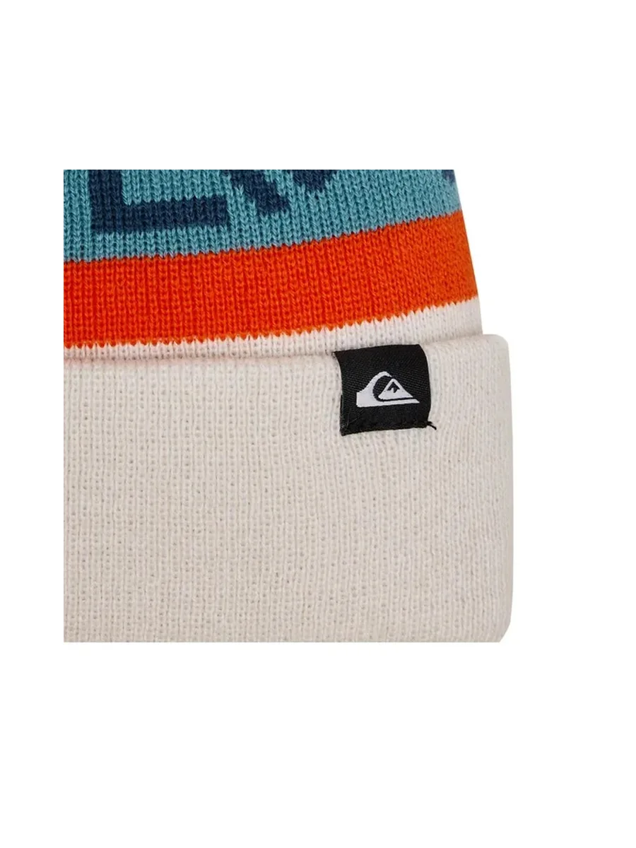 Bonnet Blanc/Bleu Homme Quiksilver Summit 3