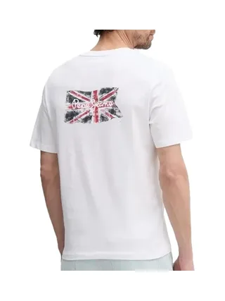 T-shirt Blanc Homme Pepe Jeans Dulwich 2