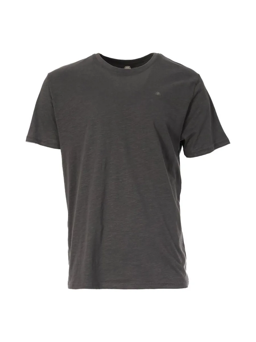 T-Shirt Noir Homme No Publik Flamme 1