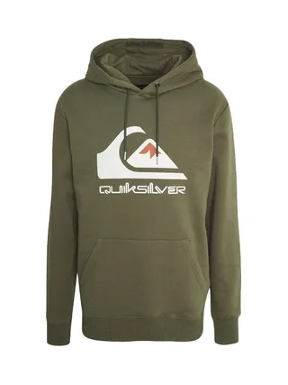 Sweat Kaki Homme Quiksilver Biglogohood 1