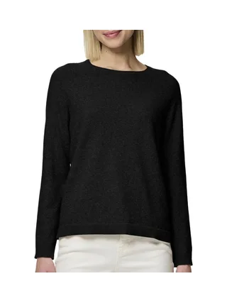 Pull Noir Femme Pieces Bree Knit 1