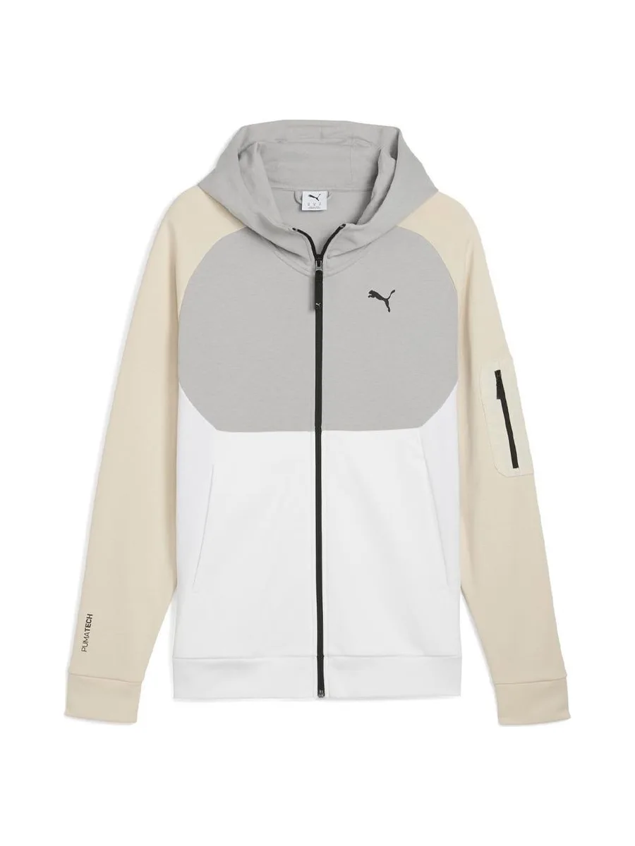 Sweat Beige/Blanc Homme Puma Pumatech 2