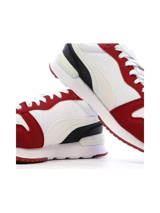 Baskets Blanches/Rouges Homme Puma R78 7
