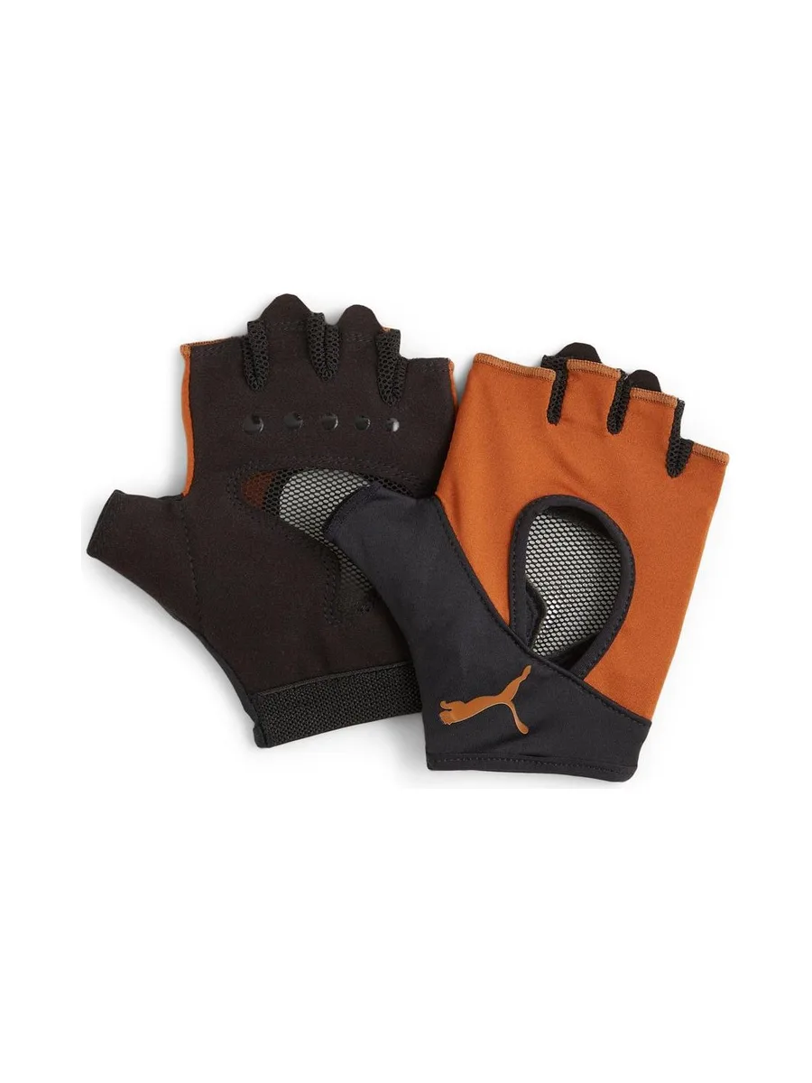 Gants de Vélo Orange/Noir Puma Cut Fingered Gloves 2
