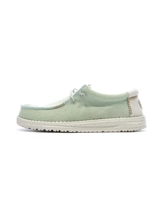 Chaussures Vert/Blanc Homme Hey Dude Stone 1