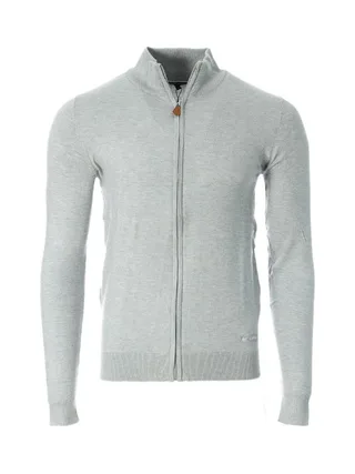 Pull Zippé Gris Homme Best Mountain 05-BEI 1