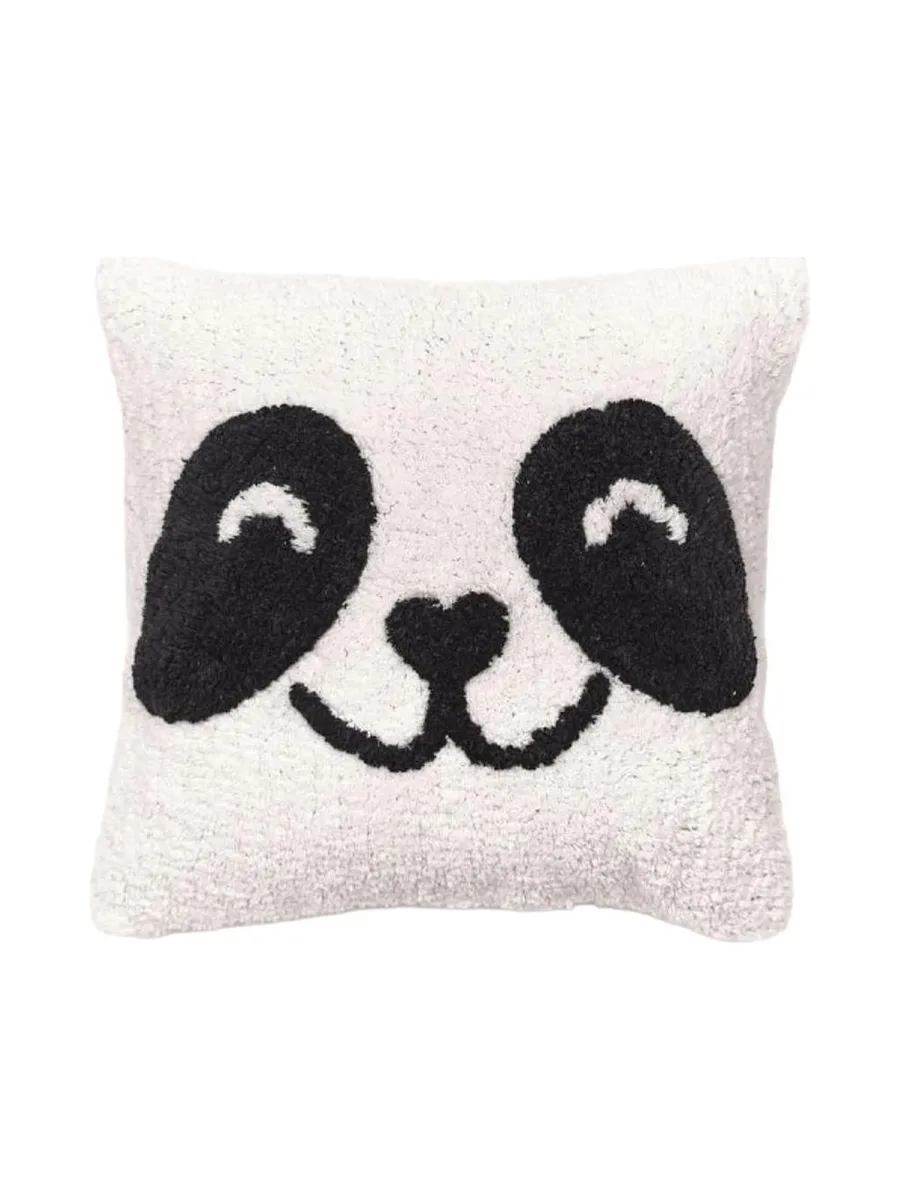 Cousin Panda Blanc/Noir Today Coussin 40/40 Coton 2