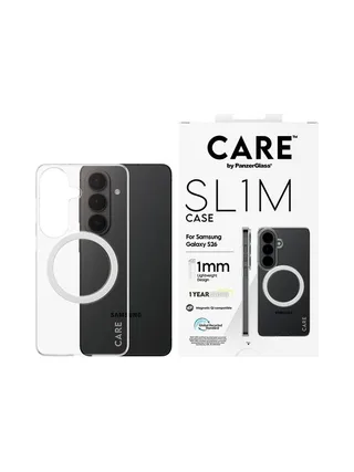 PanzerGlass CARE™ by ® SL1M Case Transparent w. Qi Samsung Galaxy S26 mobile phone case 2