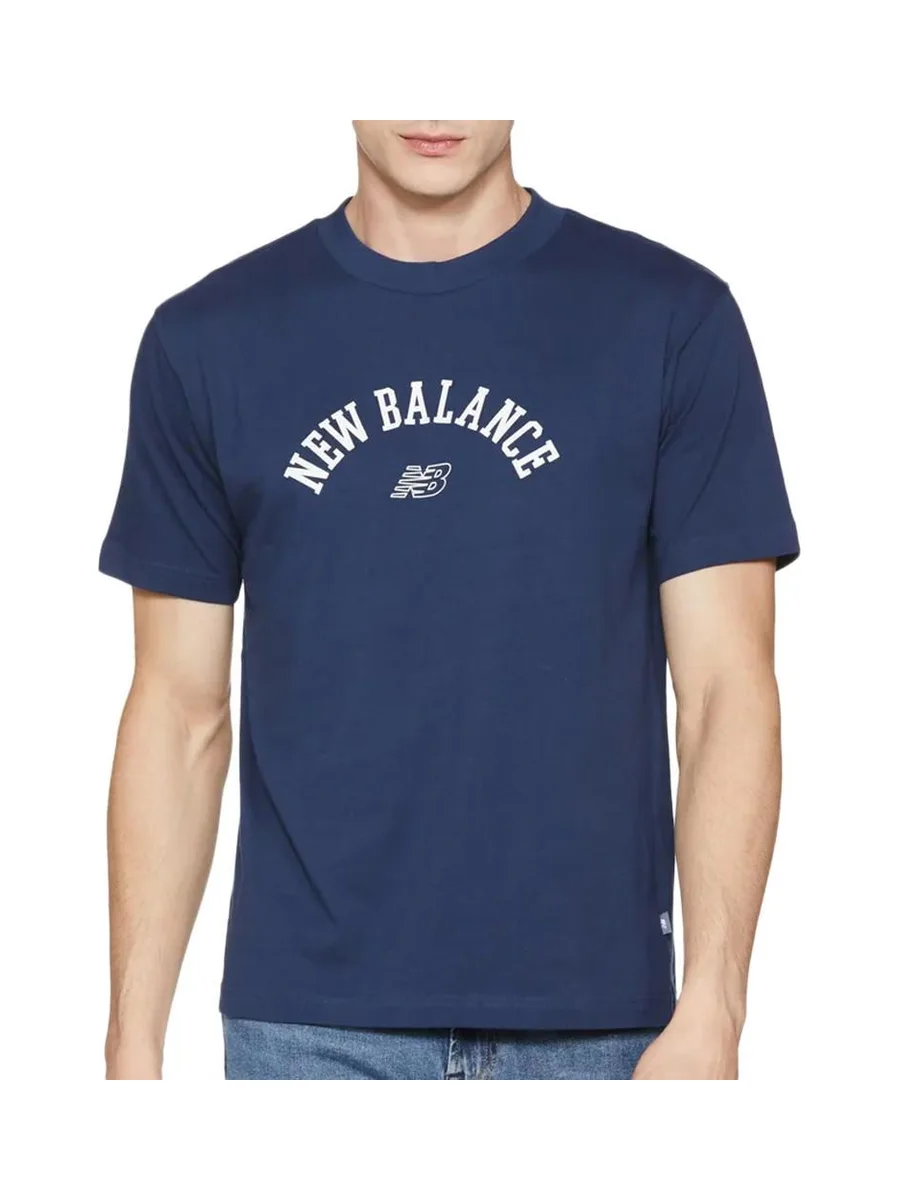 T-shirt Marine Homme New Balance Graphic 2