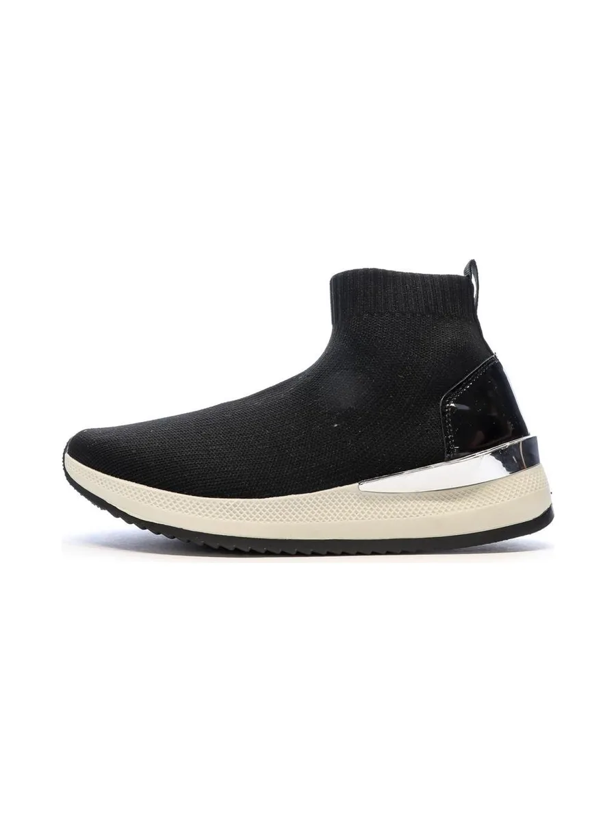 Baskets Noires Femme Eskandalo & Kaos Ankle 2