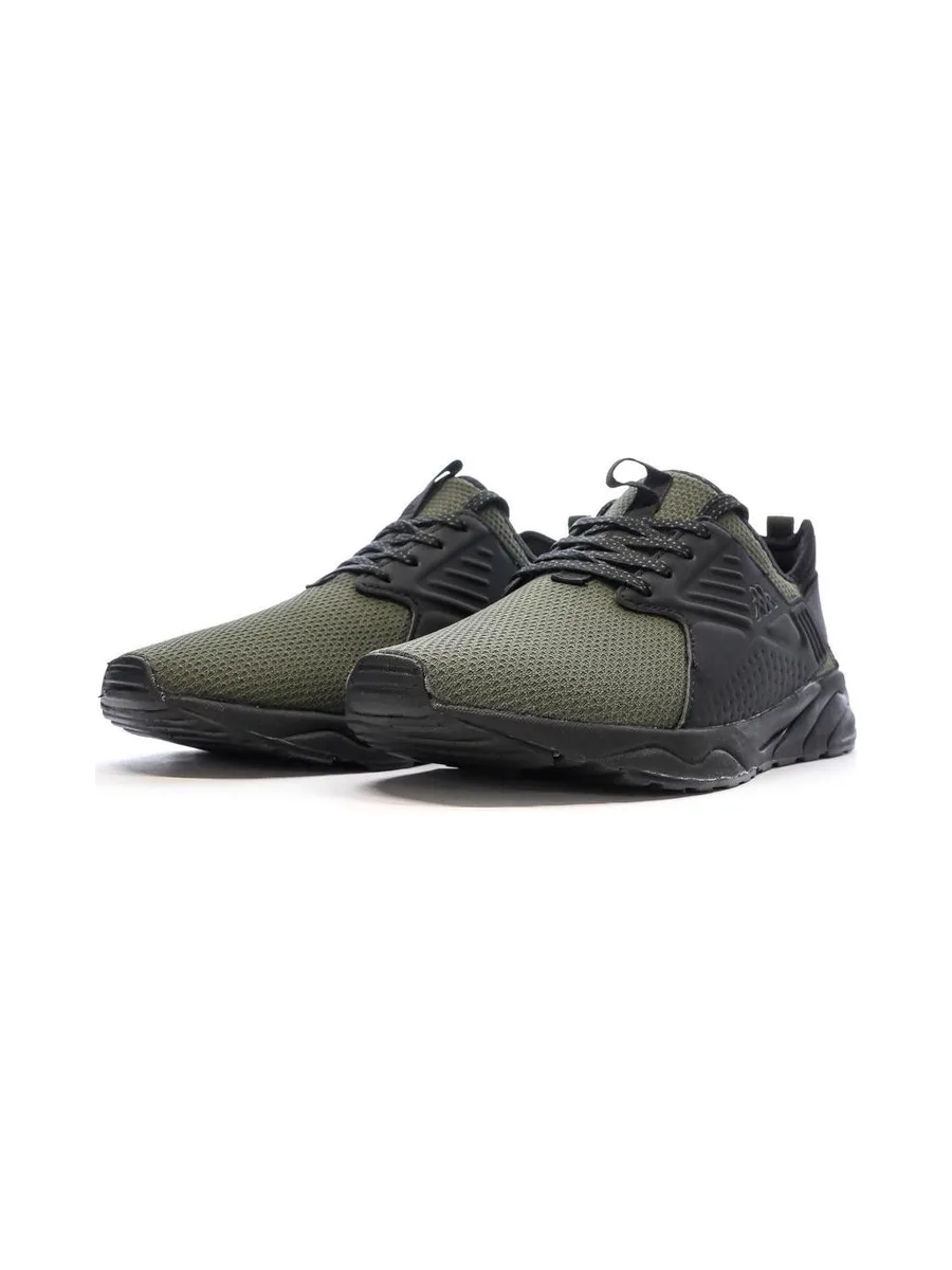 Baskets Noires/Kaki Garçon Kappa San Puerto Lace 7
